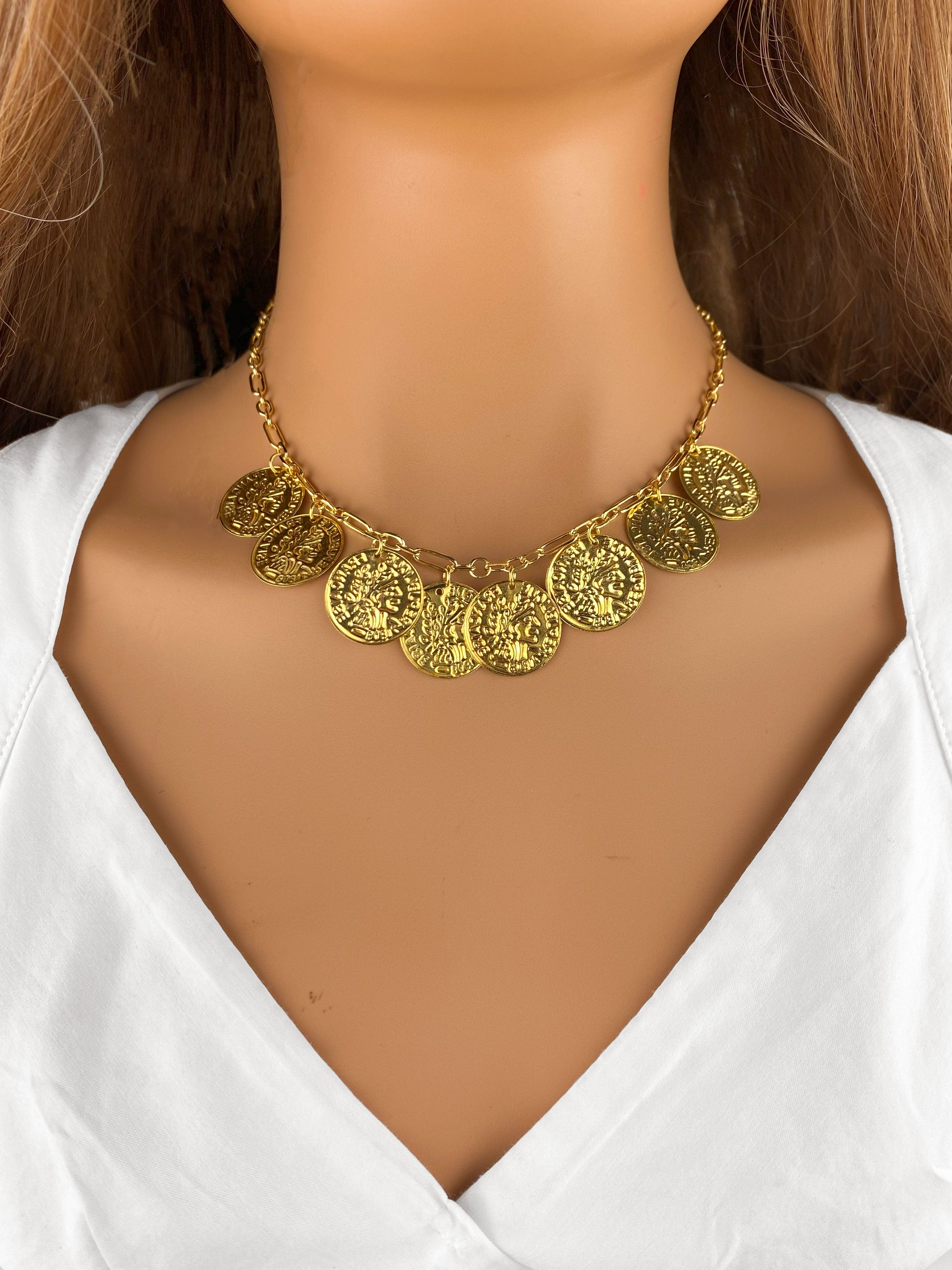 Collar Monedas