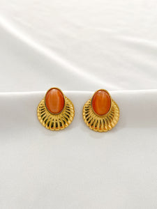 Aretes Melocotón