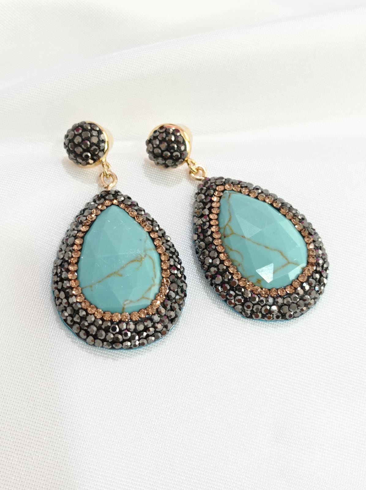 Aretes Turquesa